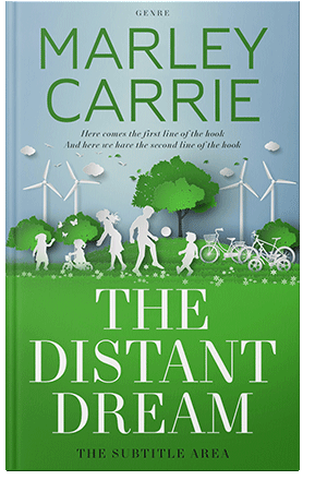 Pre Made Book Cover Apple