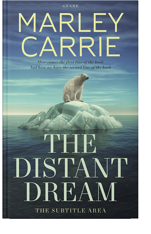 Front view of Fiord #20280 - Premade Science & Nature Book Cover | BookCoverZone