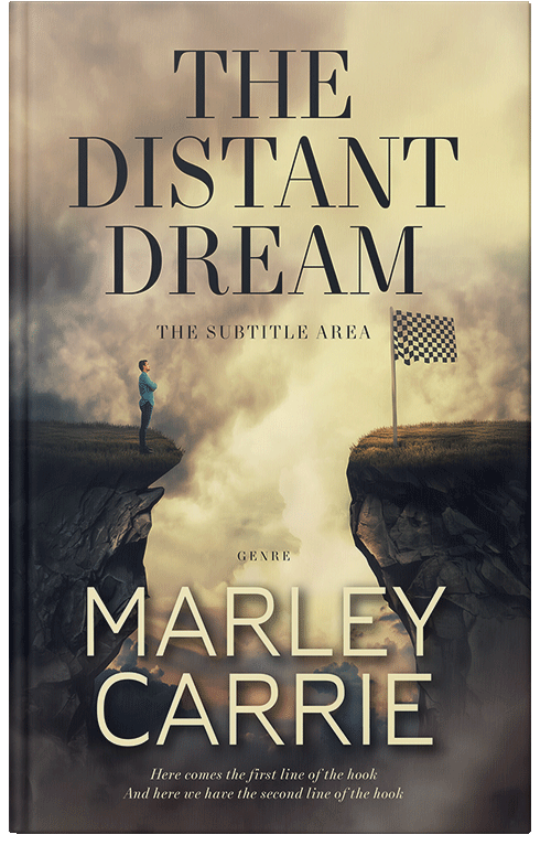 Front view of Premade Self-Improvement & Self-Help Book Cover - Indian Khaki