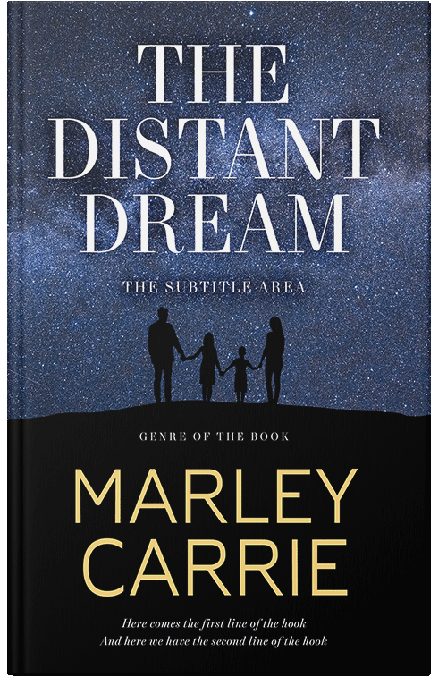 Front view of Ebony #20285 - Premade Family & Parenting Book Cover