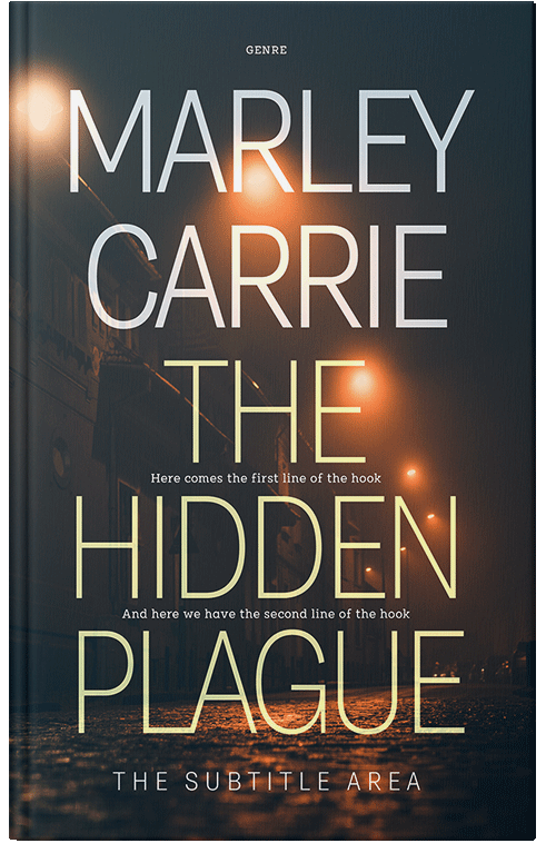 Front view of Shark #20292 - Premade Mystery & Thriller & Suspense Book Cover