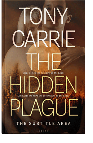 Pre Made Book Cover Deep Oak