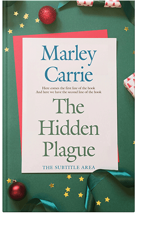 Pre Made Book Cover Linen