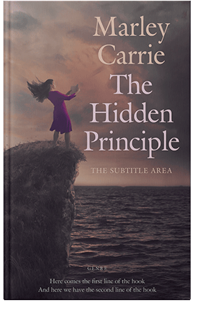 Pre Made Book Cover Thunder