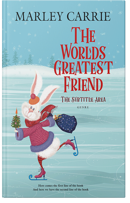 Front view of Aqua Island #20323 - Premade Teen & Young Adult Book Cover