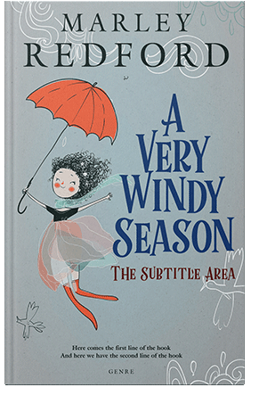 Pre Made Book Cover Tower Gray