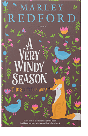 Pre Made Book Cover Ferra