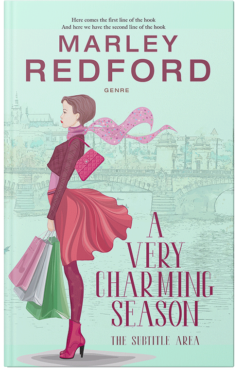 Front view of Premade Teen & Young Adult Book Cover - Swans Down