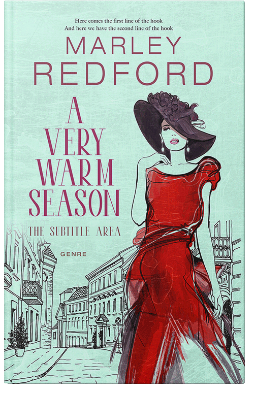 Front view of Premade Chick Lit Book Cover - Cruise