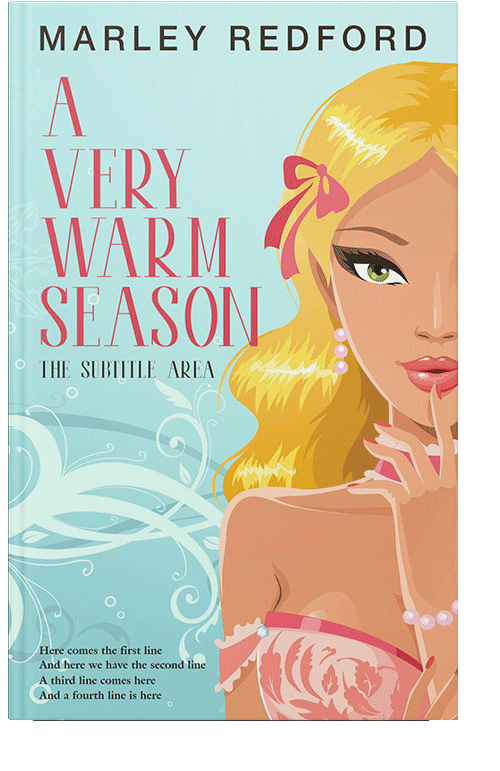 Front view of Tasman #20342 - Premade Chick Lit Book Cover