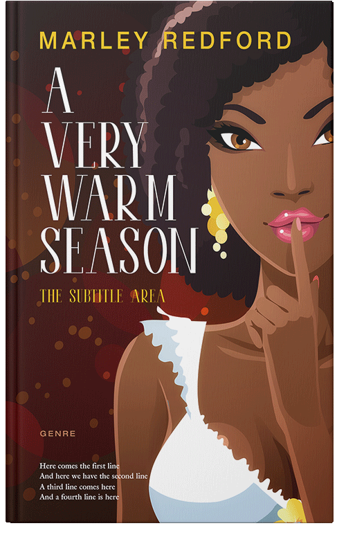 Front view of Premade Erotica Book Cover - Sambuca