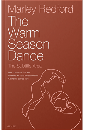 Pre Made Book Cover Prairie Sand