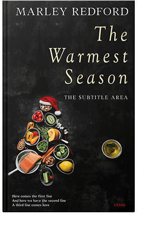 Pre Made Book Cover Log Cabin