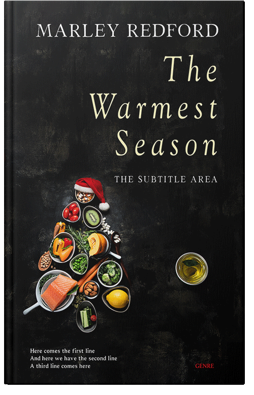 Front view of Log Cabin #20355 - Premade Health & Dieting & Fitness Book Cover