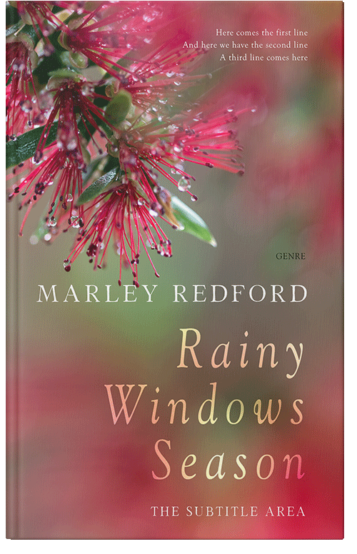 Front view of Au Chico #20365 - Premade Nature Book Cover