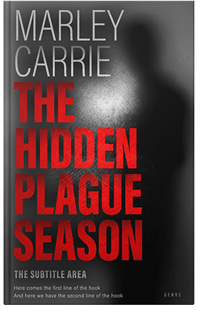 Pre Made Book Cover Persian Red