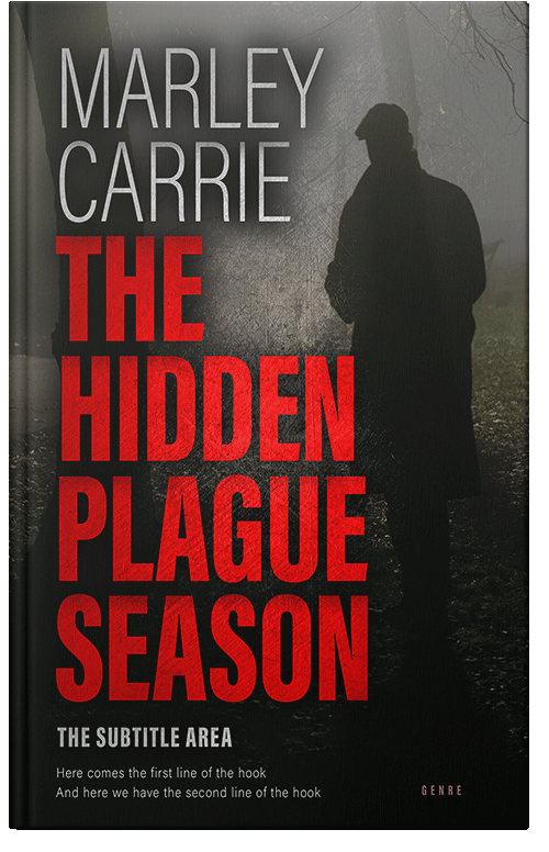 Front view of Cardinal #20383 - Premade Mystery & Thriller & Suspense Book Cover