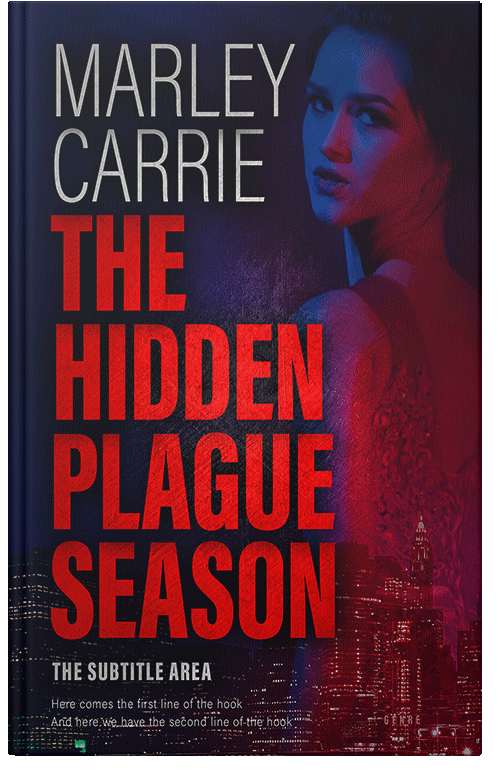 Front view of Premade Mystery & Thriller & Suspense Book Cover - Cardinal