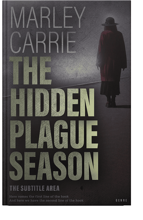 Front view of Thunder #20385 - Premade Mystery & Thriller & Suspense Book Cover