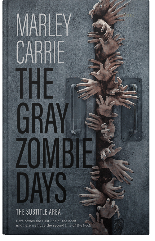 Front view of Premade Apocalyptica Book Cover - Mako