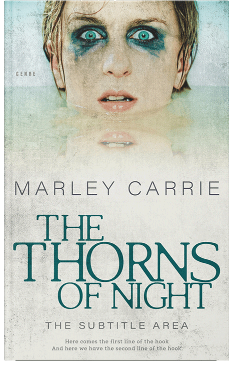 Front view of Moon Mist #20398 - Premade Horror Book Cover | BookCoverZone