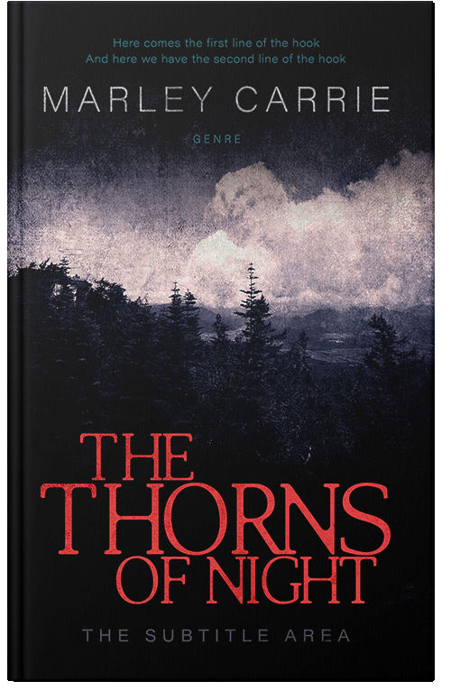 Front view of Premade Mystery & Thriller & Suspense Book Cover - Oriental Pink