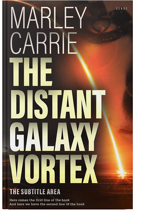 Front view of Coffee Bean #20405 - Premade Science Fiction Book Cover