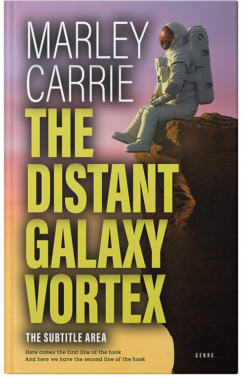 Front view of Premade Science Fiction Book Cover - Chenin