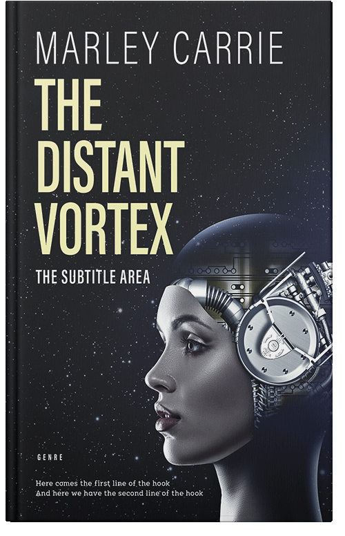 Front view of Premade Science Fiction Book Cover - Woodsmoke