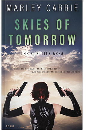 Pre Made Book Cover Wafer