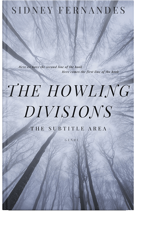 Front view of Blue Haze #20457 - Premade Fantasy Book Cover