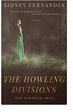 Pre Made Book Cover English Walnut