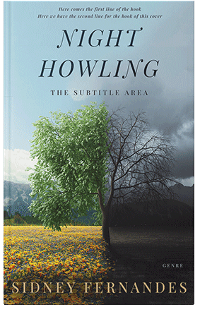 Pre Made Book Cover Opal