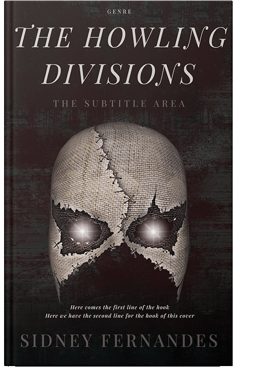 Front view of Gondola #20466 - Premade Horror Book Cover