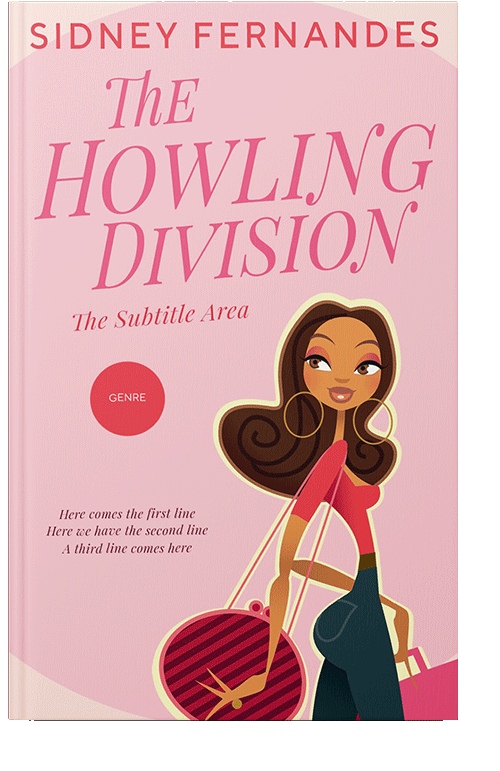 Front view of Cupid #20483 - Premade Chick Lit Book Cover