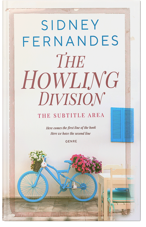 Front view of Premade Literary Fiction Book Cover - Dawn Pink