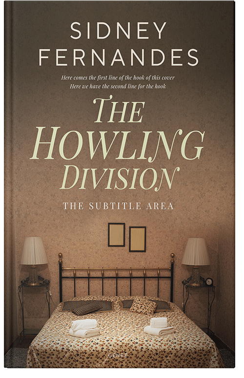 Front view of Shadow #20490 - Premade Literary Fiction Book Cover