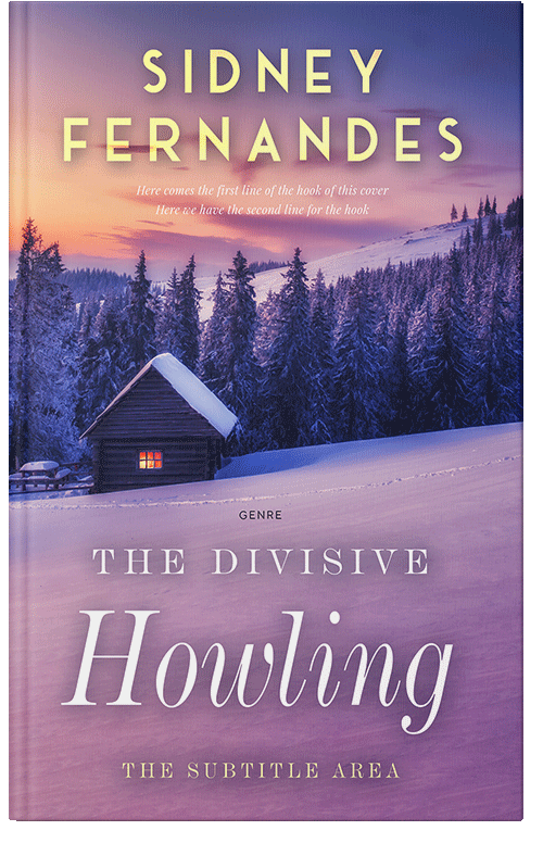 Front view of Premade Literary Fiction Book Cover - Bouquet