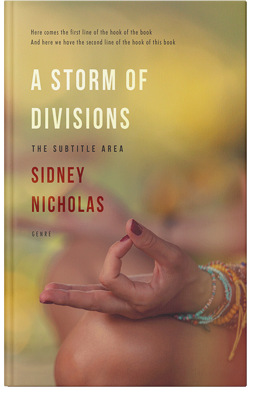 Front view of Muddy Waters #20508 - Premade Health & Mind & Body Book Cover