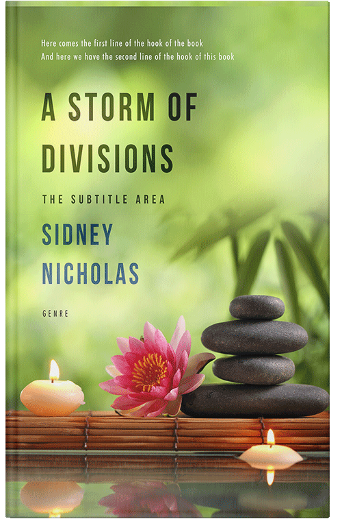 Front view of Premade Health & Mind & Body Book Cover - Wild Willow