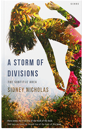 Pre Made Book Cover Mikado