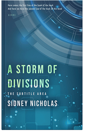 Pre Made Book Cover Blumine