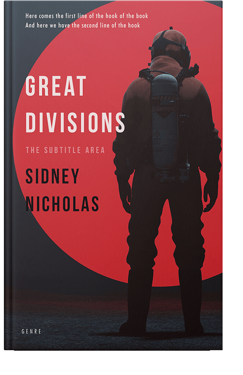 Front view of Thunder #20518 - Premade Apocalyptica Book Cover