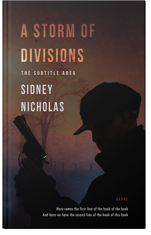 Front view of Cocoa Brown #20522 - Premade Mystery & Thriller & Suspense Book Cover