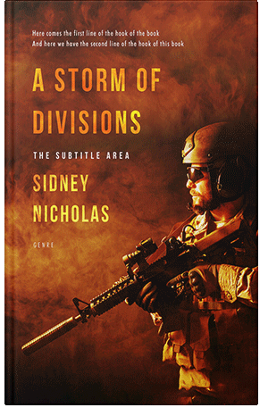 Pre Made Book Cover Kenyan Copper