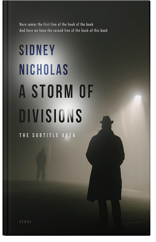 Front view of Tide #20529 - Premade Mystery & Thriller & Suspense Book Cover