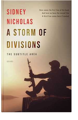 Pre Made Book Cover Indian Khaki