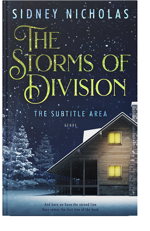 Front view of Mirage #20539 - Premade Literary Fiction Book Cover