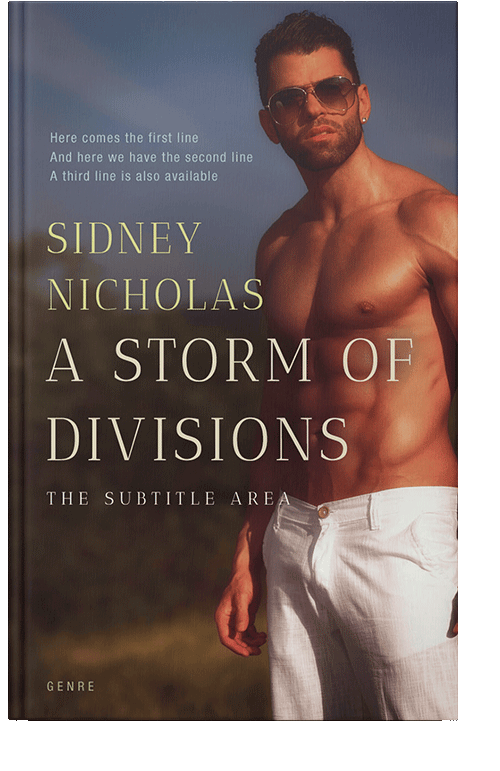 Front view of Matterhorn #20548 - Premade Erotica Book Cover