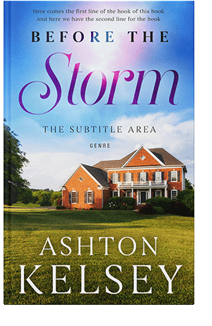 Pre Made Book Cover Spindle